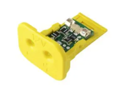 EL-76Y5440 - Deutsch, DT Series, Wedge Lock, 12V LED, Yellow